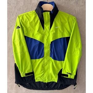 Vintage 90s Nike ACG All Storm color block zip hooded jacket XL